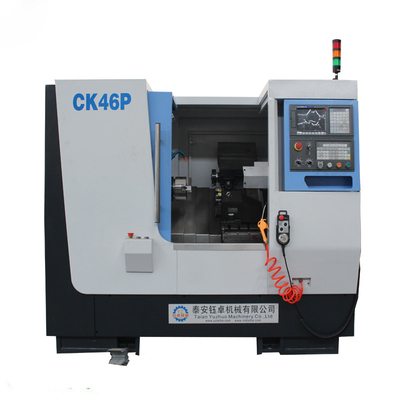 Kleine van het de hellingsbed van de het metaal hoge Precisie van TCK360 CK46P nieuwe Chinese CNC draaibank met Vliegsnijder